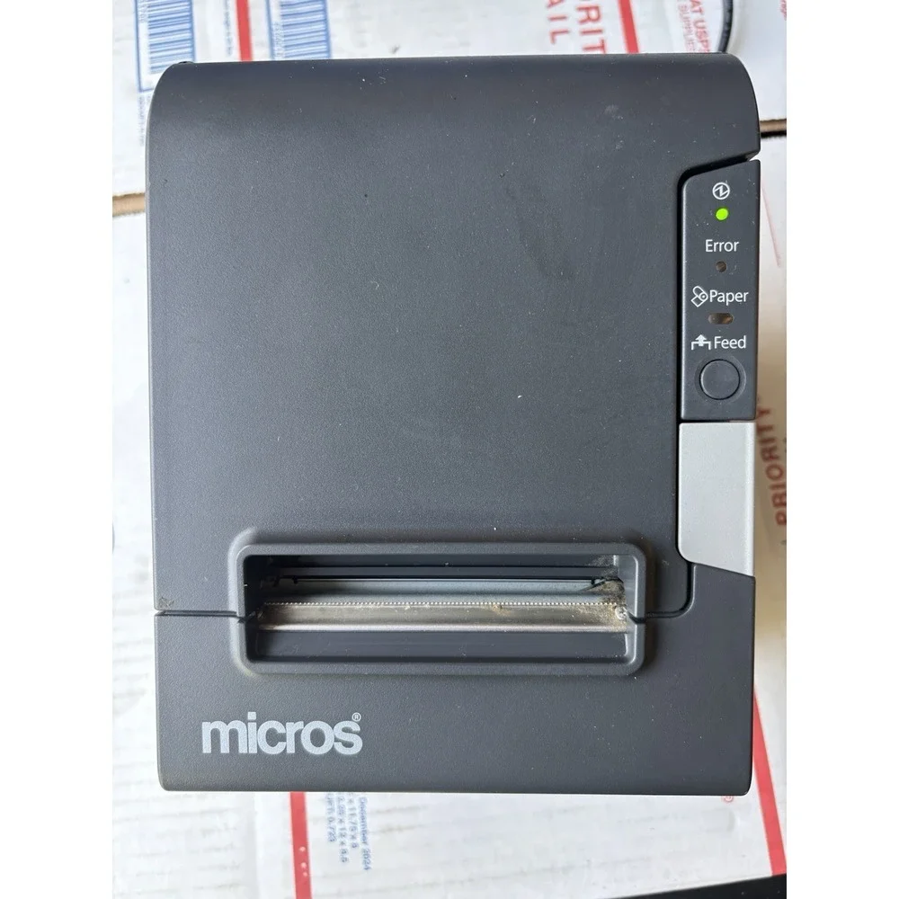 EPSON TM-T88V M244A ETH POS Thermal Receipt Printer w/ AC Adapter